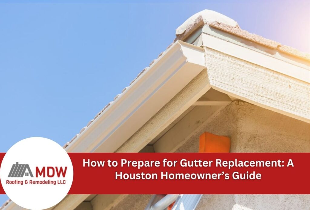 How to Prepare for Gutter Replacement: A Houston Homeowner’s Guide